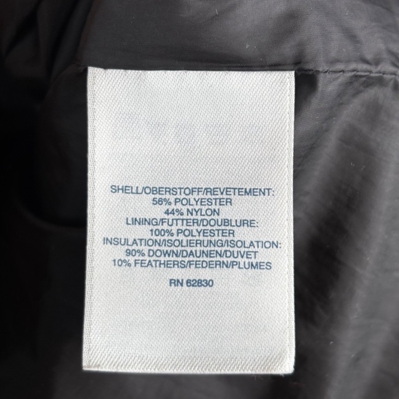 Lands End Black Down Puffer Coat 3XP Quilted Parka Plus 24W-26W Winter Gorpcore - Picture 6 of 11